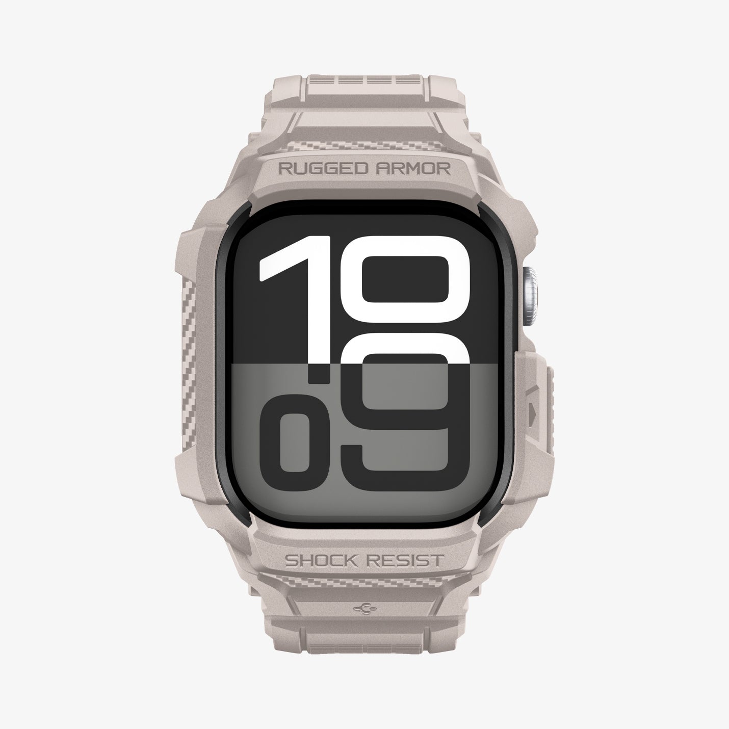 ACS10506 - Apple Watch 10/11 (46mm) Rugged Armor Pro 2 in Dune Beige