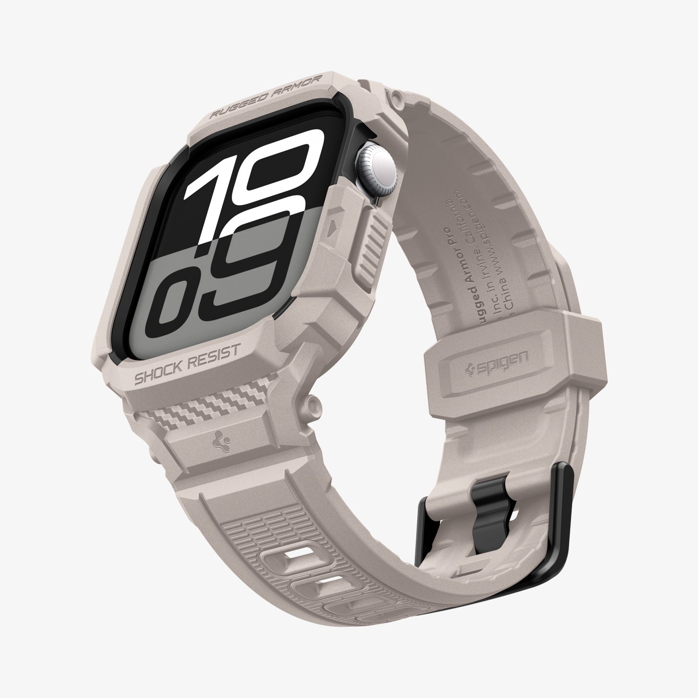 ACS10496 - Apple Watch 10/11 (42mm) Rugged Armor Pro 2 in Dune Beige