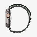 AMP10223 - Apple Watch Ultra (49mm) WBF1 in Black Green showing the side
