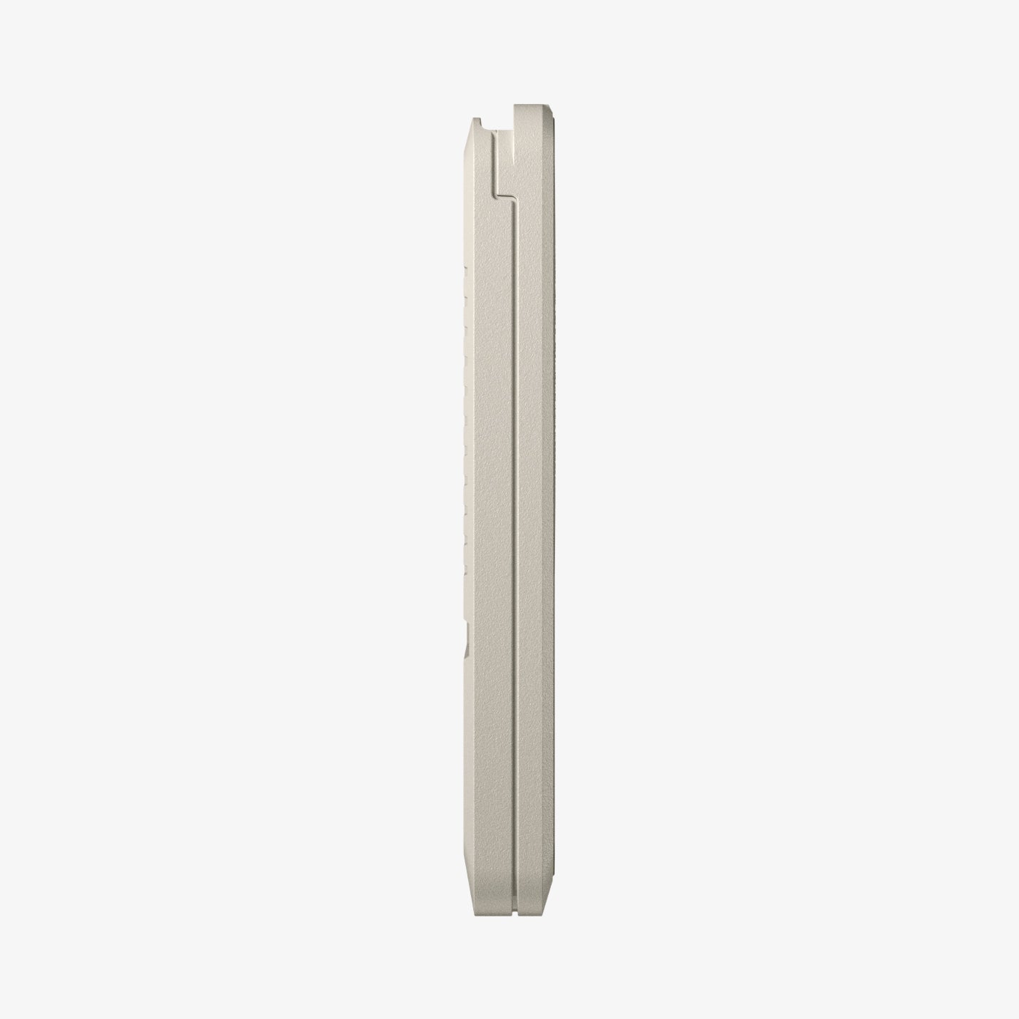 AFA10949 - Classic LS Card Holder (Mag Fit) in Stone showing the side