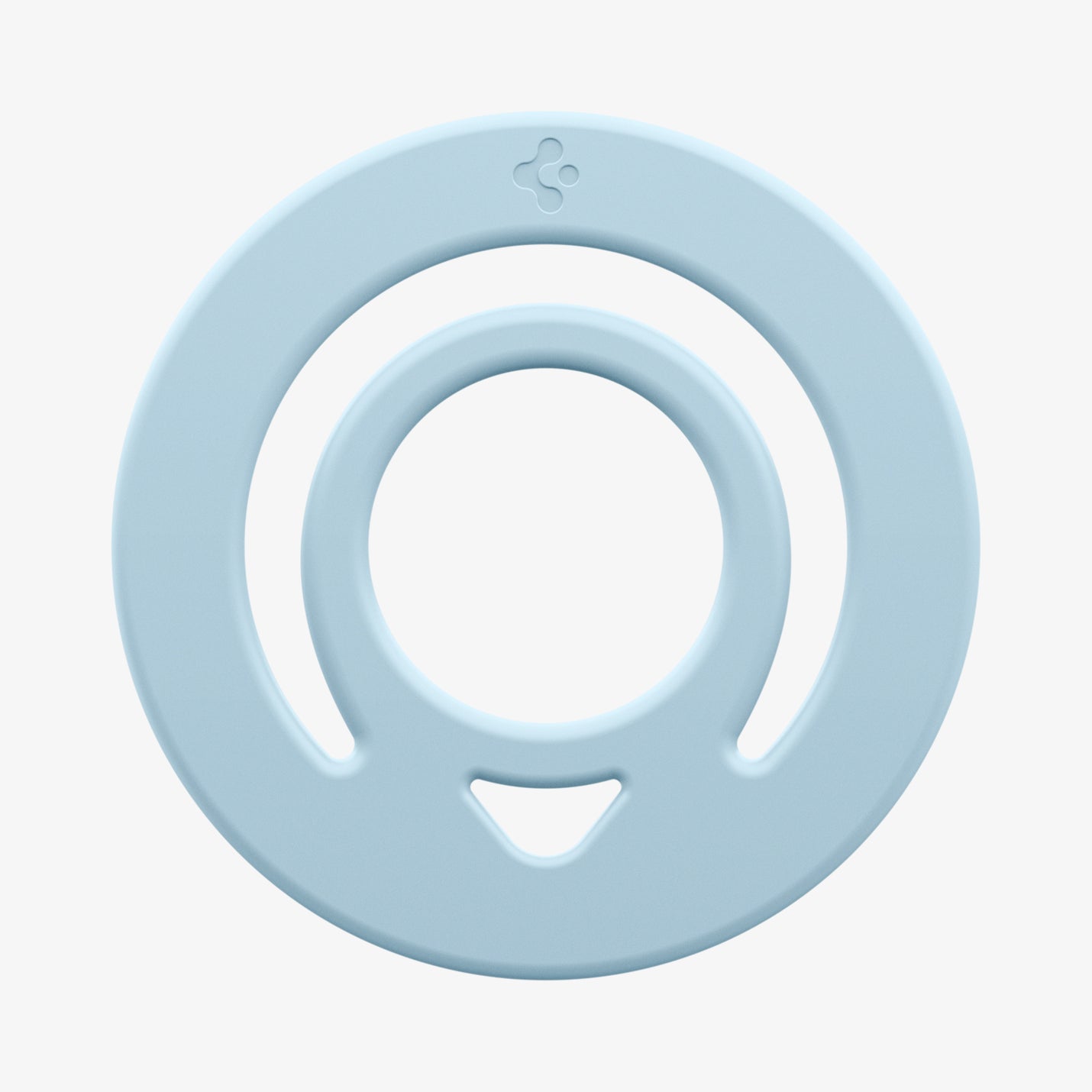 AMP11368 - O-Mag Slim Dual pop (MagFit) in Light Blue showing the front