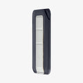 AFA11956 - Filp Stand Card Holder (Mag Fit) in Navy Stone showing a side view of a slim card wallet with a folded kickstand