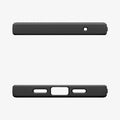 ACS11285 - Pixel 10a Liquid Air in Matte Black showing the top and bottom of case
