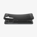 ACS09844 - Galaxy A 17 5G Rugged armor showing the device laying flat and case slightly bending away at the top