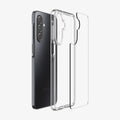 ACS10108 - Galaxy A17 5G Case Ultra Hybrid in Crystal Clear showing the back with case detail