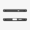 ACS10029 - Galaxy S25 FE Case Tough Armor (MagFit) in black showing the top and bottom