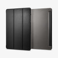 ACS10553 - Galaxy Tab A Series - Smart Fold Matte Black showing front and back