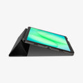 ACS10553 - Galaxy Tab A Series - Smart Fold Matte Black showing the side