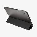 ACS10553 - Galaxy Tab A Series - Smart Fold Matte Black showing the side and back