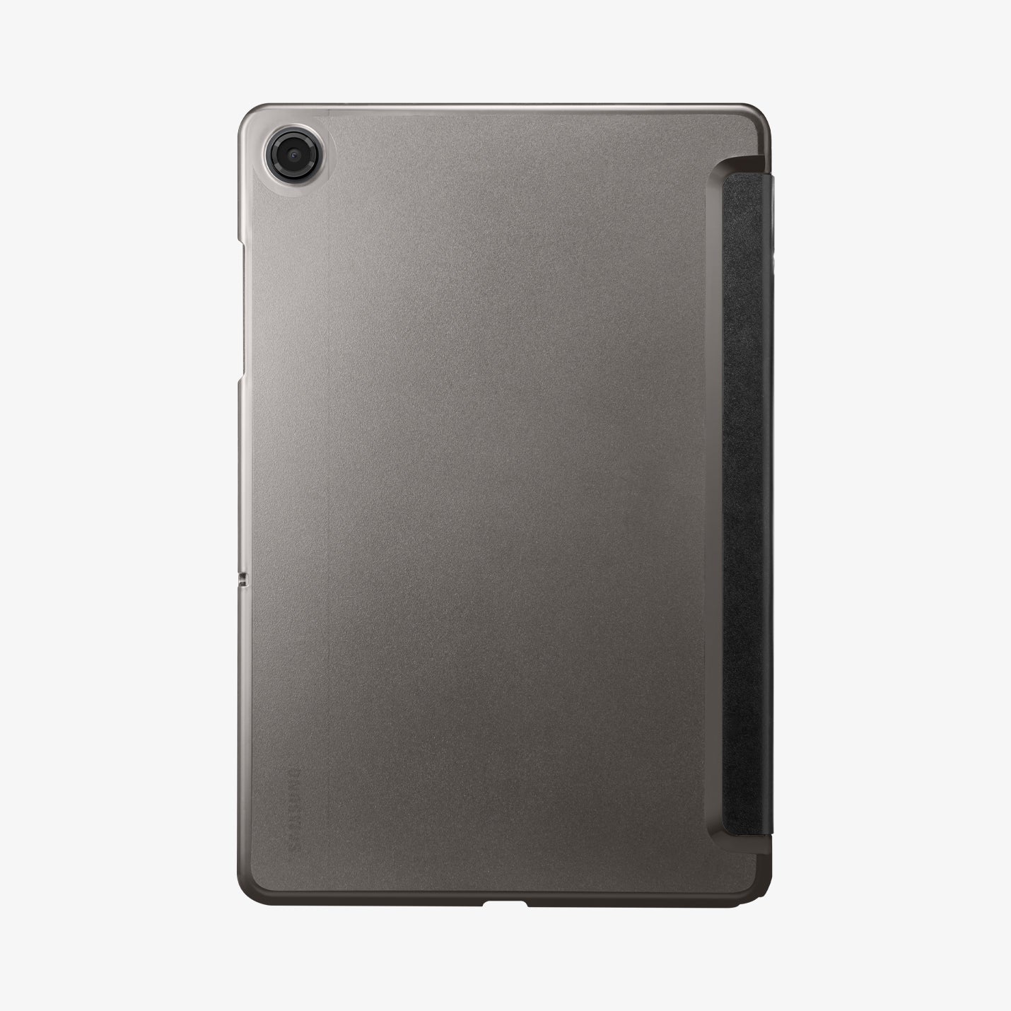 ACS10553 - Galaxy Tab A Series - Smart Fold Matte Black showing the back