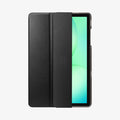 ACS10553 - Galaxy Tab A Series - Smart Fold Matte Black showing the front