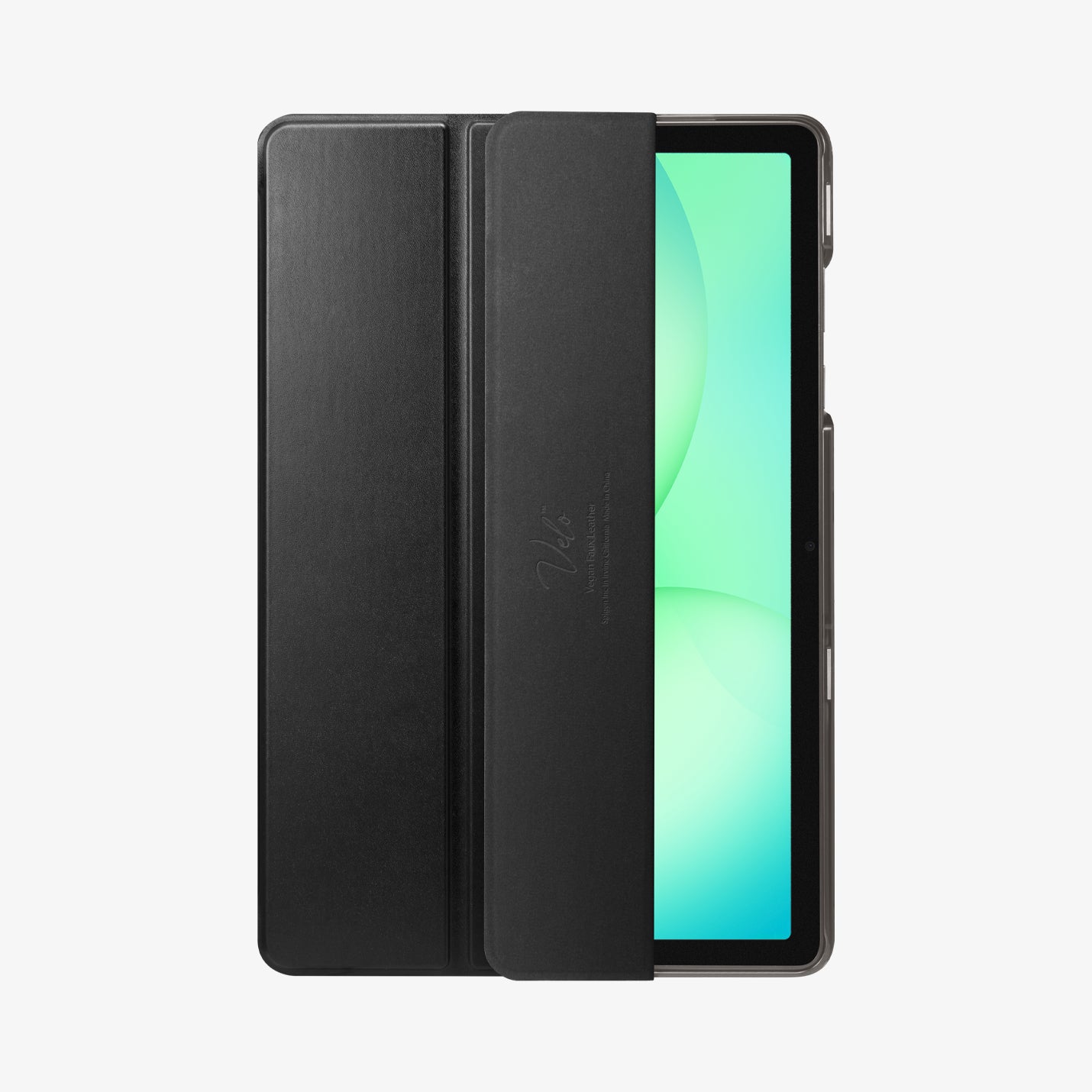 ACS10553 - Galaxy Tab A Series - Smart Fold Matte Black showing the front