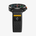AMP10111 - Galaxy Watch 8 Series Athlex Air in Active Black showing the bottom and partial front