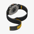 AMP10111 - Galaxy Watch 8 Series Athlex Air in Active Black showing the back, partial sides, inner side and bottom