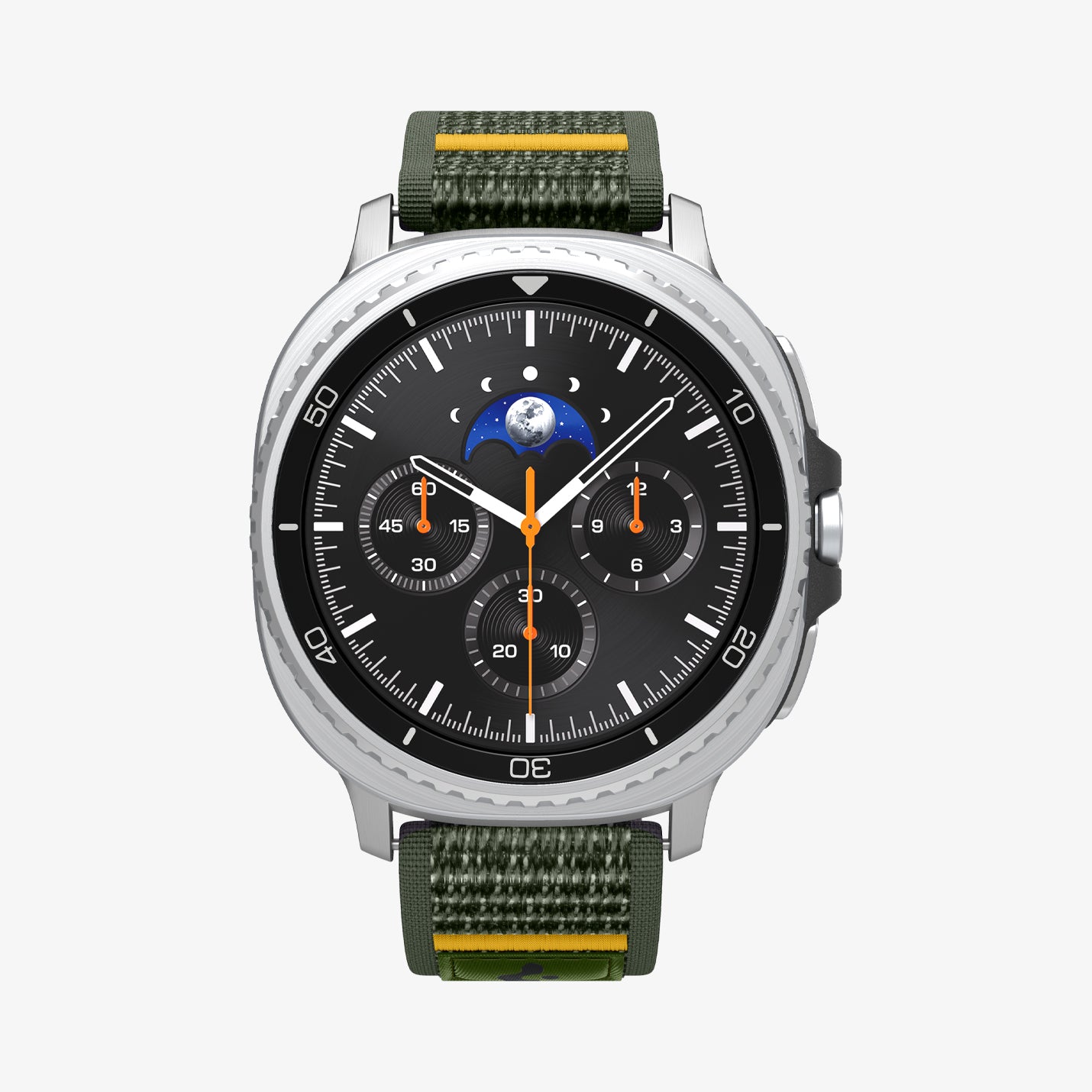 AMP10113 - Galaxy Watch 8 (44mm) Athlex Air in Active Green showing the front