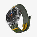 AMP10113 - Galaxy Watch 8 (44mm) Athlex Air in Active Green showing the front and partial inside of band