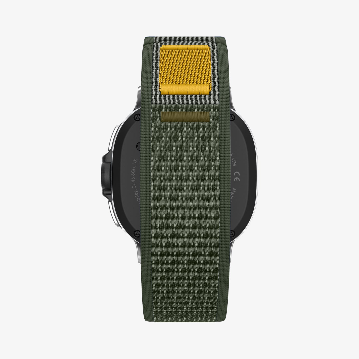 AMP10113 - Galaxy Watch 8 (44mm) Athlex Air in Active Green showing the  back