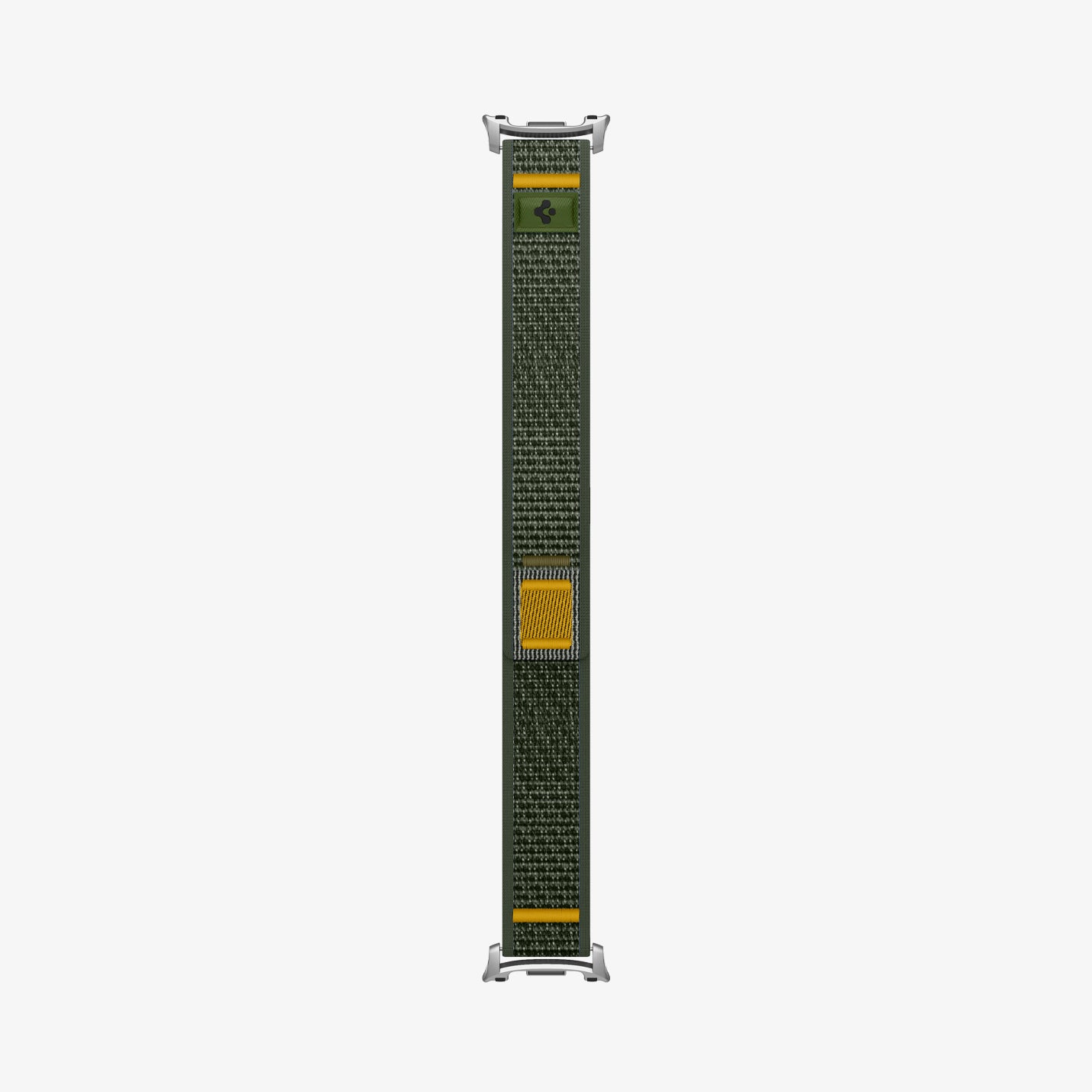 AMP10113 - Galaxy Watch 8 (44mm)  Athlex Air in Active Green showing the band strap laid out flat