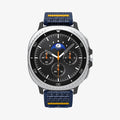 AMP10114 - Galaxy Watch 8 Series Band Athlex Air in active navy showing the front