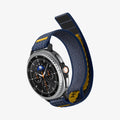 AMP10114 - Galaxy Watch 8 Series Band Athlex Air in active navy showing the front and side