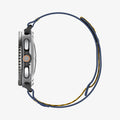 AMP10114 - Galaxy Watch 8 Series Band Athlex Air in active navy showing the side