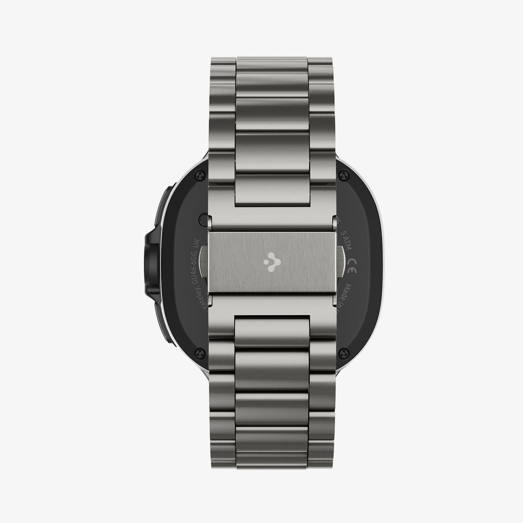 AMP10122 - Galaxy Watch 8 Series Modern Fit Titanium showing the partial back and bottom