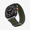 AMP10147 - Galaxy Watch Ultra WBF0 in green showing the front, side, inner side and bottom