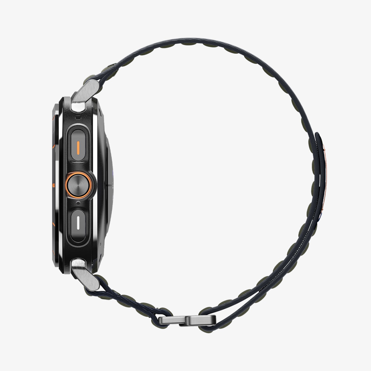AMP10147 - Galaxy Watch Ultra WBF0 in green showing the side