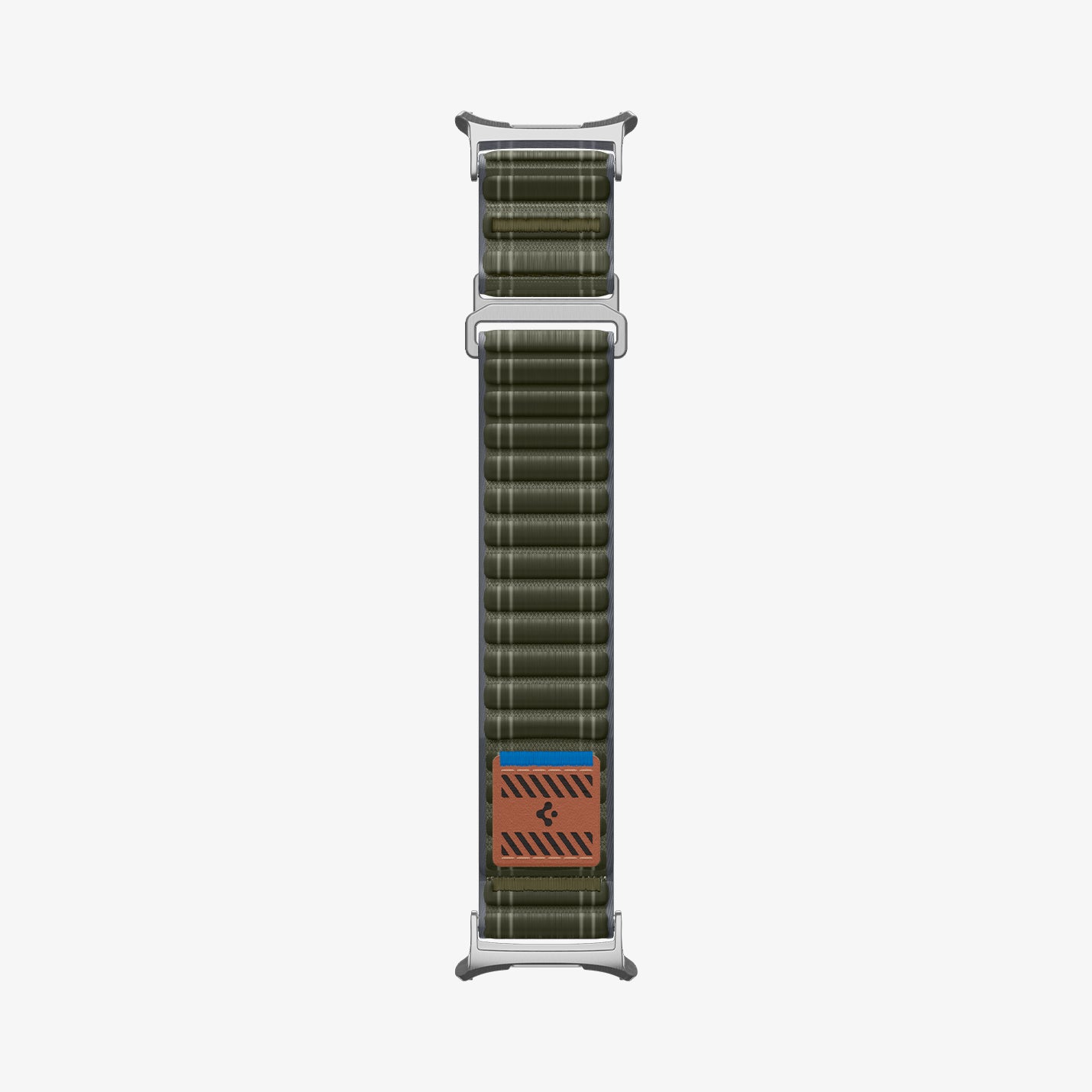 AMP10147 - Galaxy Watch Ultra WBF0 in green showing the band laid out flat