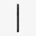 ACS09332 - Galaxy XCover 7 Pro Tough Armor Case in black showing the side