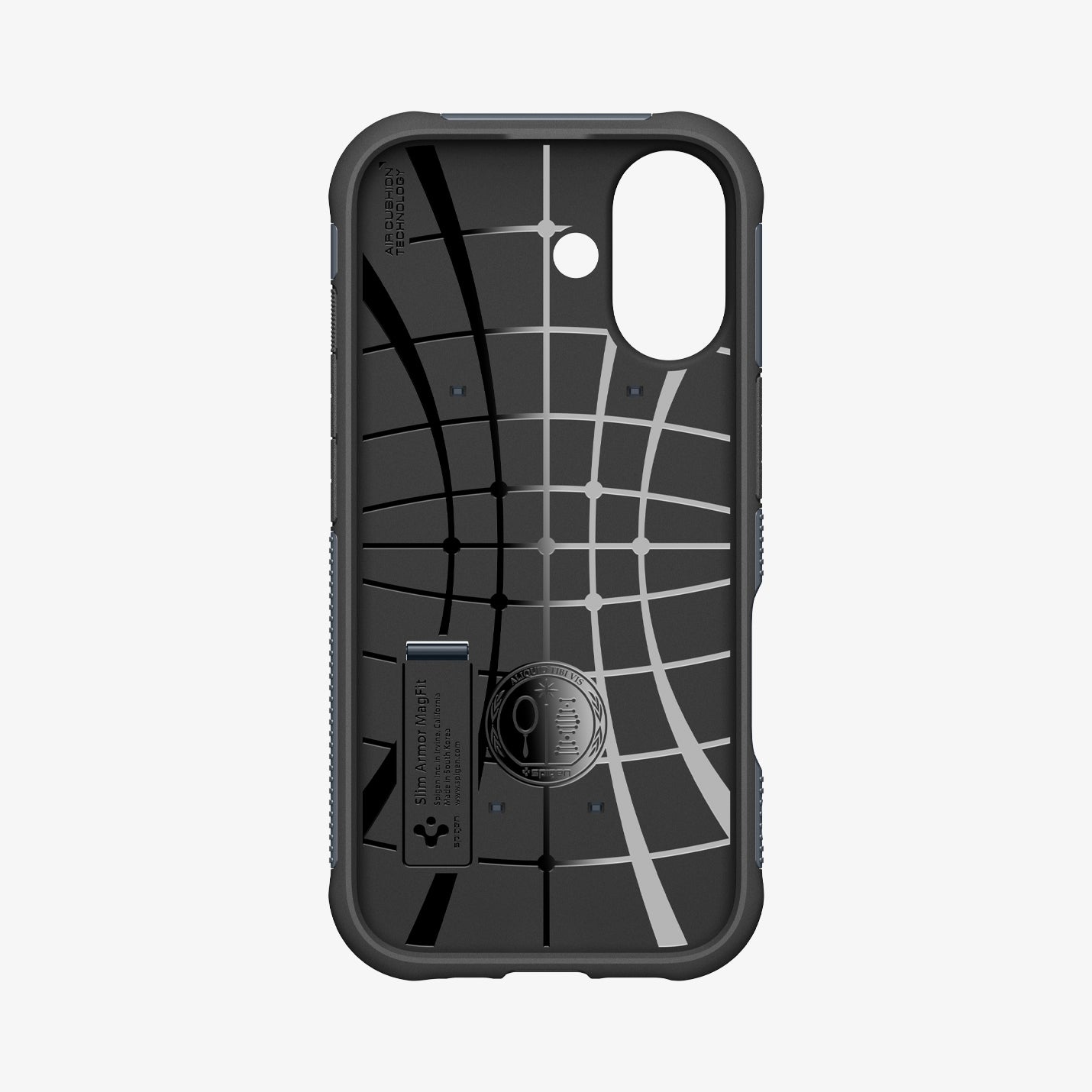 ACS09652 - iPhone 17 Slim Armor (MagFit) in Metal Slate showing the inner case