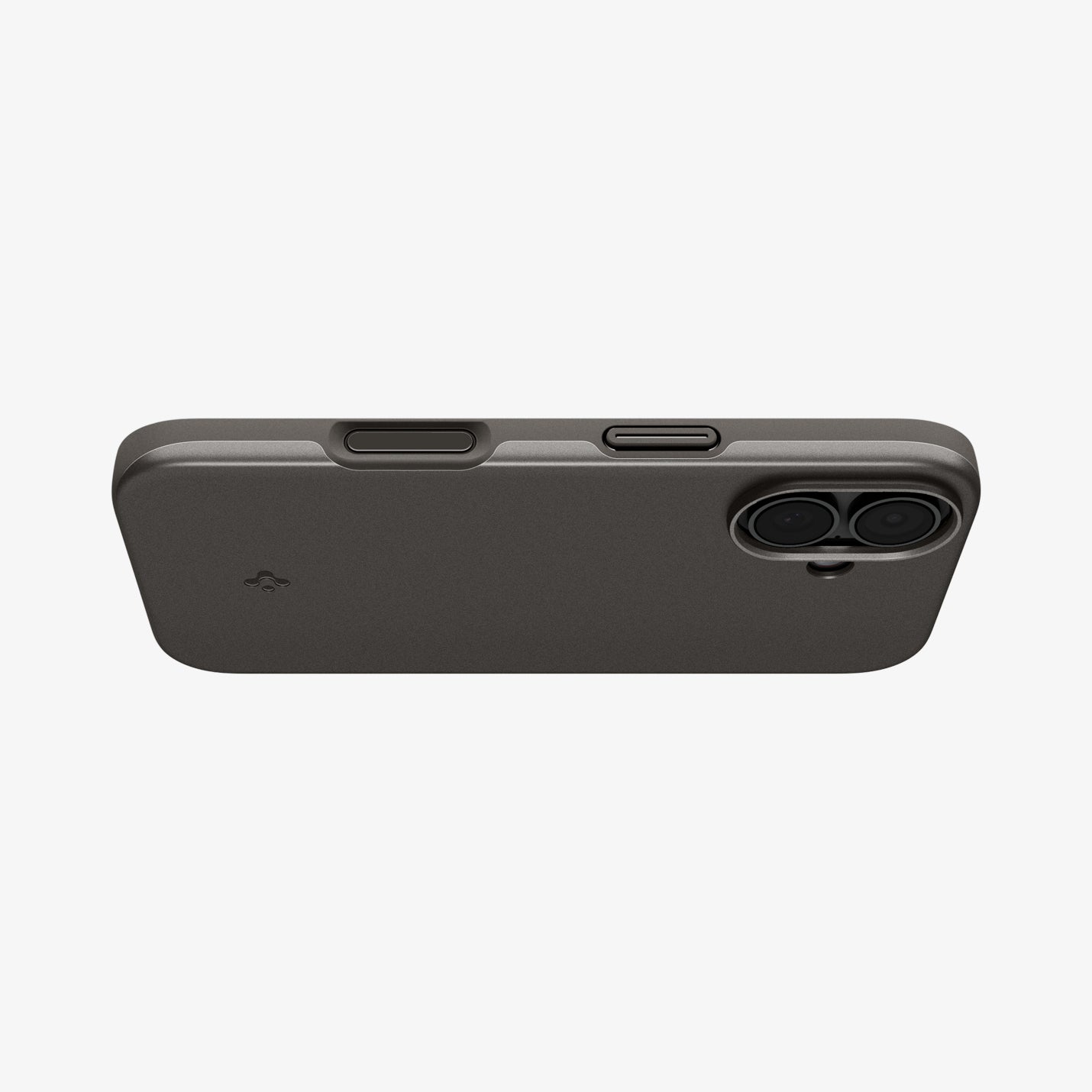 ACS09971 - iPhone 17 Thin Fit (MagFit) in Gunmetal showing the bottom of case