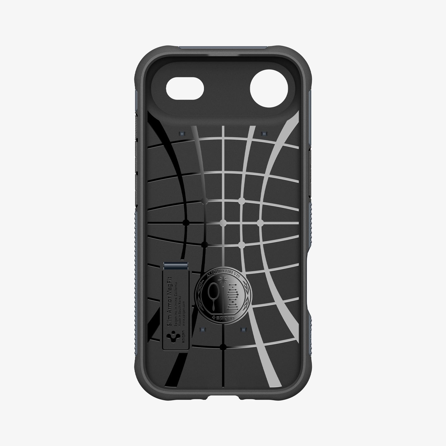 ACS09619 - iPhone 17 Air Slim Armor (MagFit) in Metal Slate showing the inner case