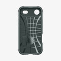 ACS09678 - iPhone 17 Air Slim Armor (MagFit) in Abyss Green showing the inner case
