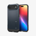 ACS09619 - iPhone 17 Air Slim Armor (MagFit) in Metal Slate showing the back, partial front and sides