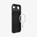 ACS09916 - iPhone 17 Air Thin Fit (MagFit) in Black showing inside with magfit magnet