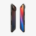 ACS09918 - iPhone 17 Air Thin Fit (MagFit) in Gunmetal showing the partial back, partial front, and sides