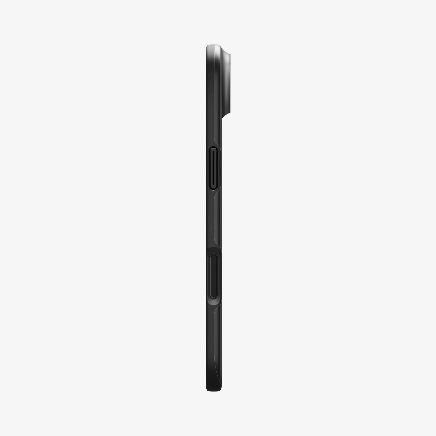 ACS09916 - iPhone 17 Air Thin Fit (MagFit) in Black showing the side