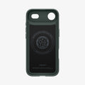 ACS09917 - iPhone 17 Air Thin Fit (MagFit) in Abyss Green showing the inner case
