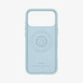 ACS10079 - iPhone 17 Pro Silicone Fit (MagFit) Case in blue showing the inside of case