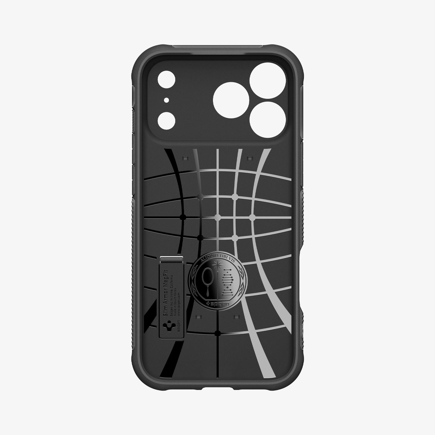 ACS09684 - iPhone 17 Pro Slim Armor (MagFit) in Frost Black showing the inner case