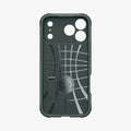 ACS09683 - iPhone 17 Pro Slim Armor (MagFit) in Abyss Green showing the inner case