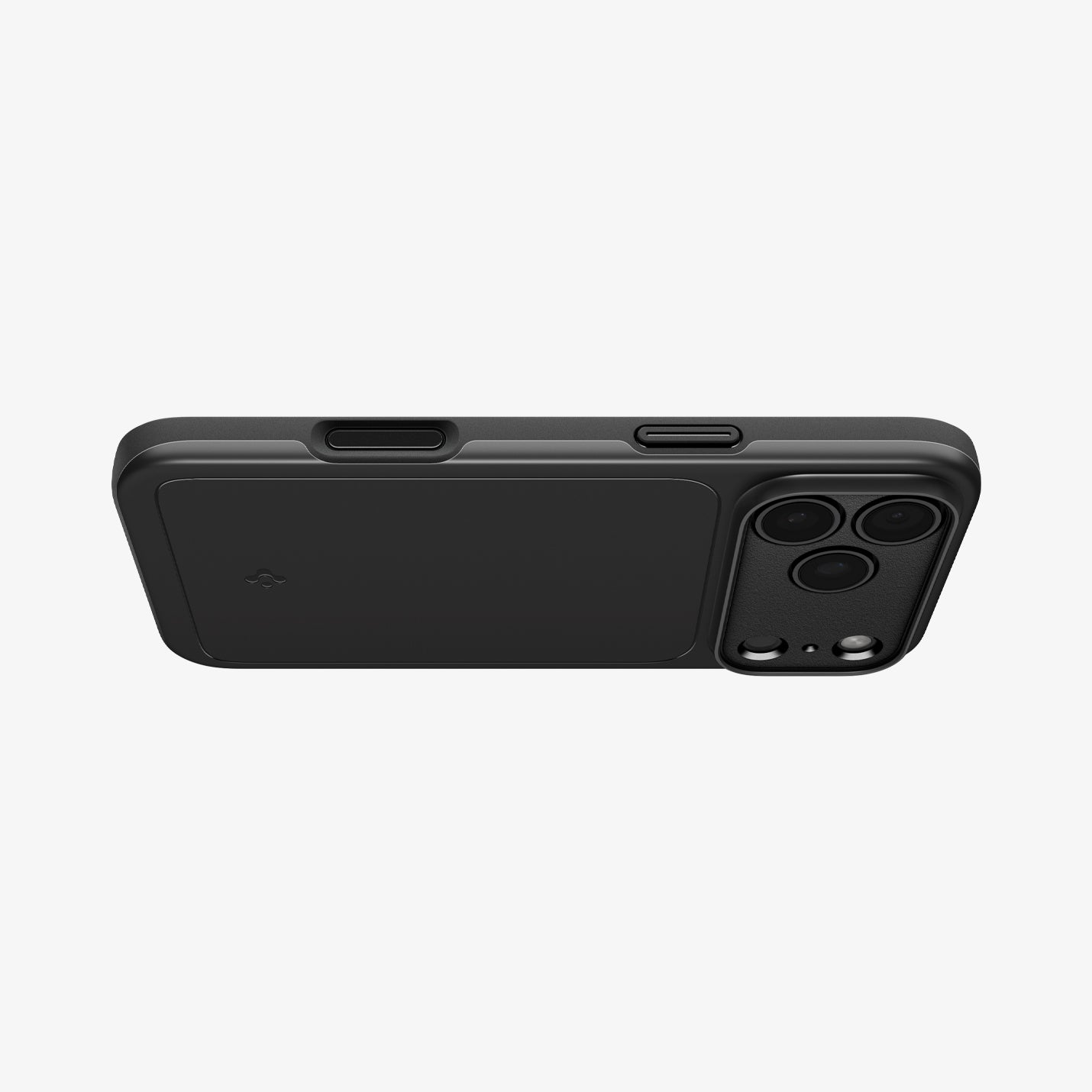 ACS09934 - iPhone 17 Pro Thin Fit (MagFit) in black showing the bottom of case
