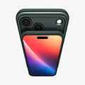 ACS09935 - iPhone 17 Pro Thin Fit (MagFit) in Abyss Green showing front and back part with camera