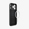 ACS09879 - iPhone 17 Pro Max Thin Fit (MagFit) in black showing inside with magfit magnet
