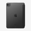 ACS09440 - iPad Pro 11-inch (2024) Case Liquid Air Folio in Black showing the back
