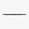 ACS09440 - iPad Pro 11-inch (2024) Case Liquid Air Folio in Black showing the side with volume buttons