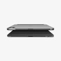 ACS09440 - iPad Pro 11-inch (2024) Case Liquid Air Folio in Black showing the partial back, partial front and sides