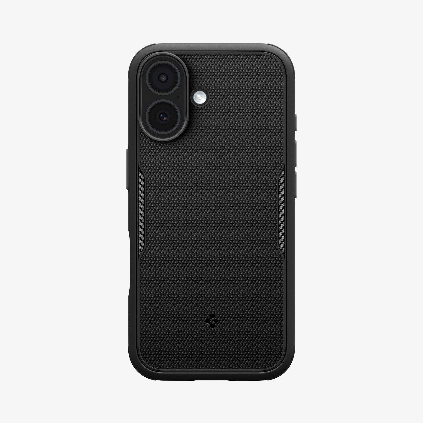 ACS09645 - iPhone 17 Core Armor (MagFit) in Matte Black showing the back