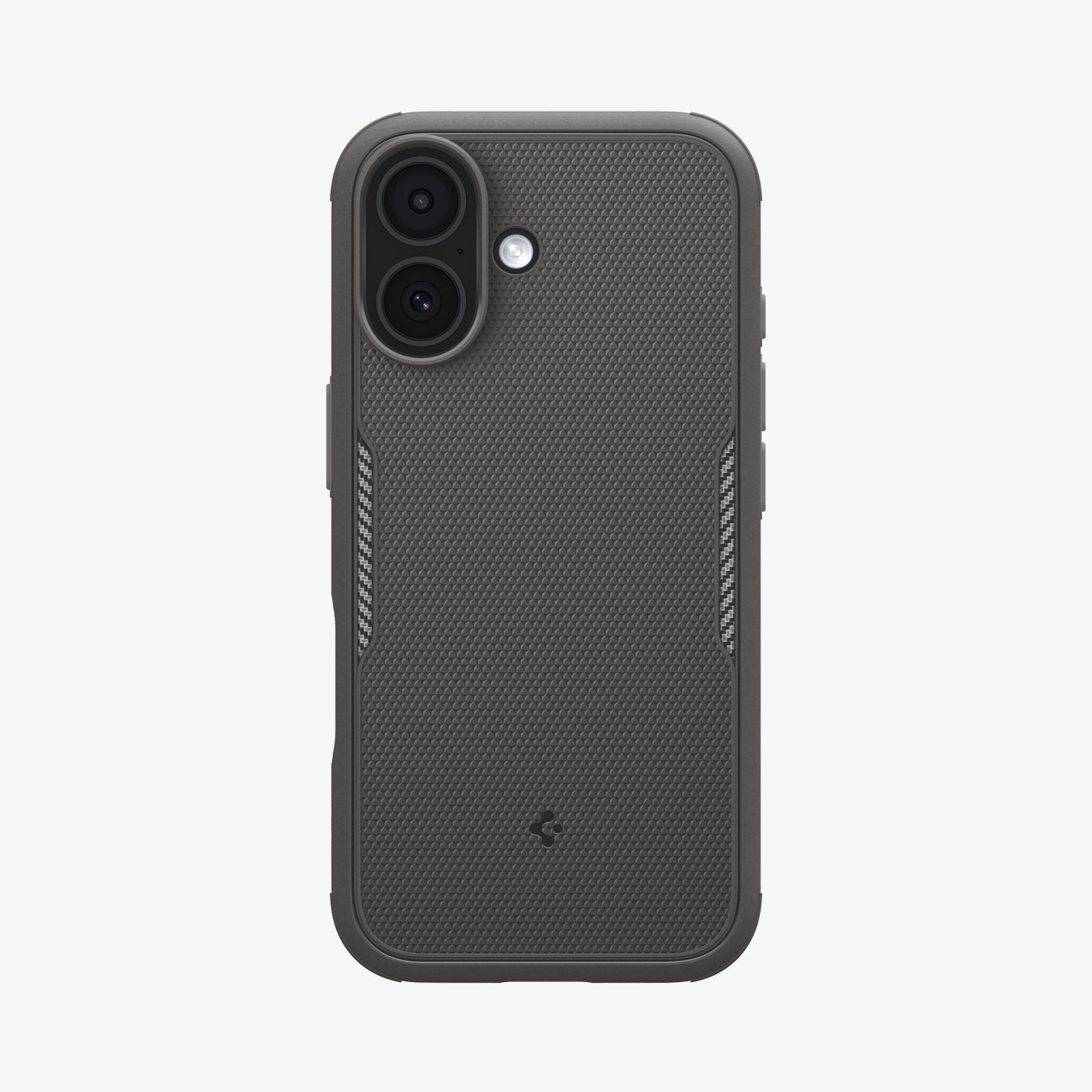 ACS09687 - iPhone 17 Core Armor (MagFit) in Marble Gray showing the back